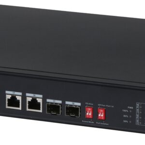 SWITCH 16 PUERTOS POE DAHUA + 2 GIGALAN + 2 SFP