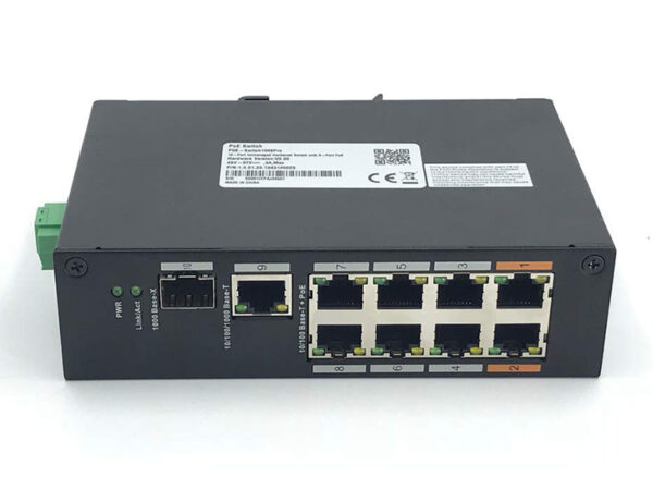 SWITCH POE 8 BOCAS DAHUA HASTA 250MTS