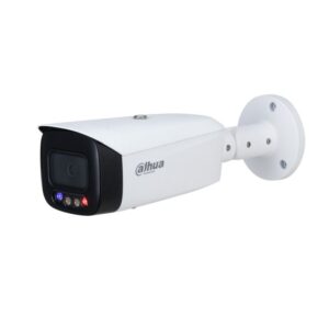 BULLET IP 2MP METALICA + PLASTICA; SMART H.265+; WDR; DISUASION ACTIVA; MICROFONO Y ALTA VOZ INCORPORADO; IP67.