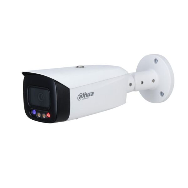 BULLET IP 2MP METALICA + PLASTICA; SMART H.265+; WDR; DISUASION ACTIVA; MICROFONO Y ALTA VOZ INCORPORADO; IP67.