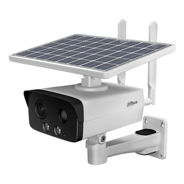 BULLET IP 4MP DE ENERGIA SOLAR - 4G - H.265 - IR 50M - WDR - IP67.